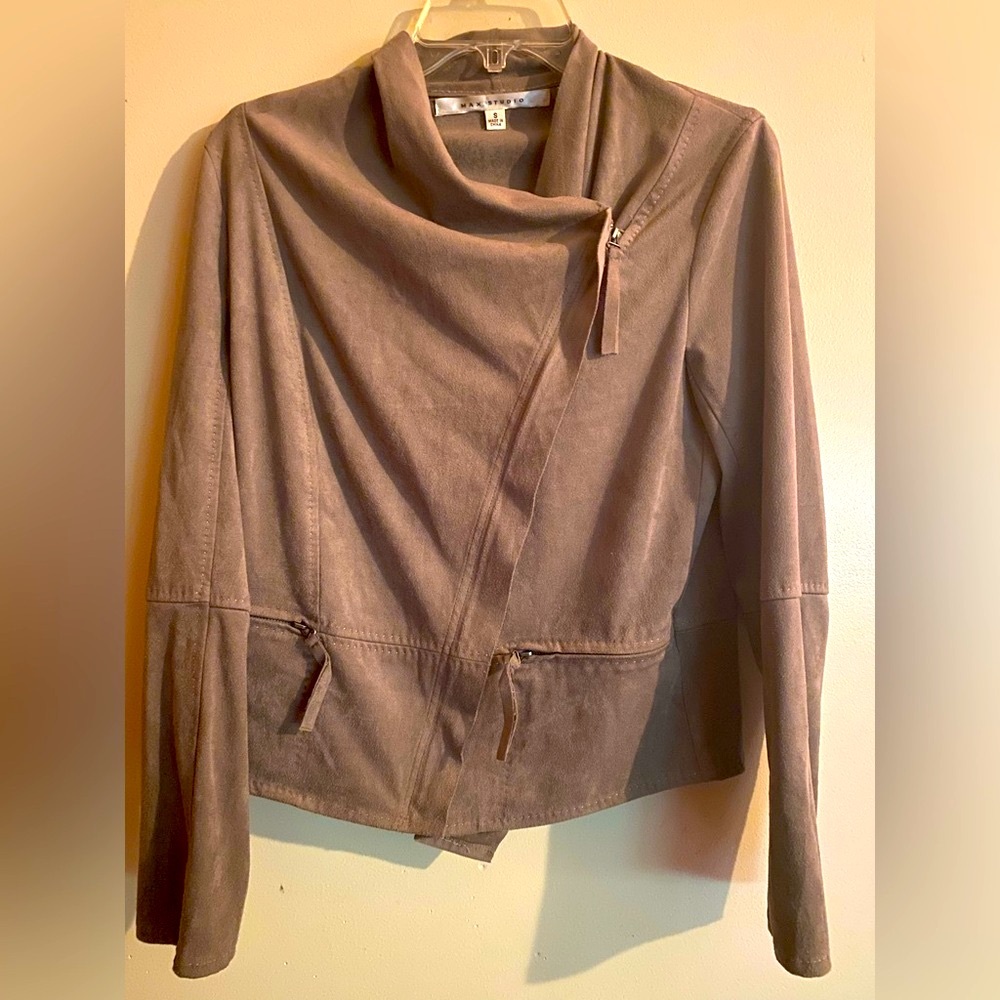 Max Studio Asymmetrical Mini Jacket - image 1